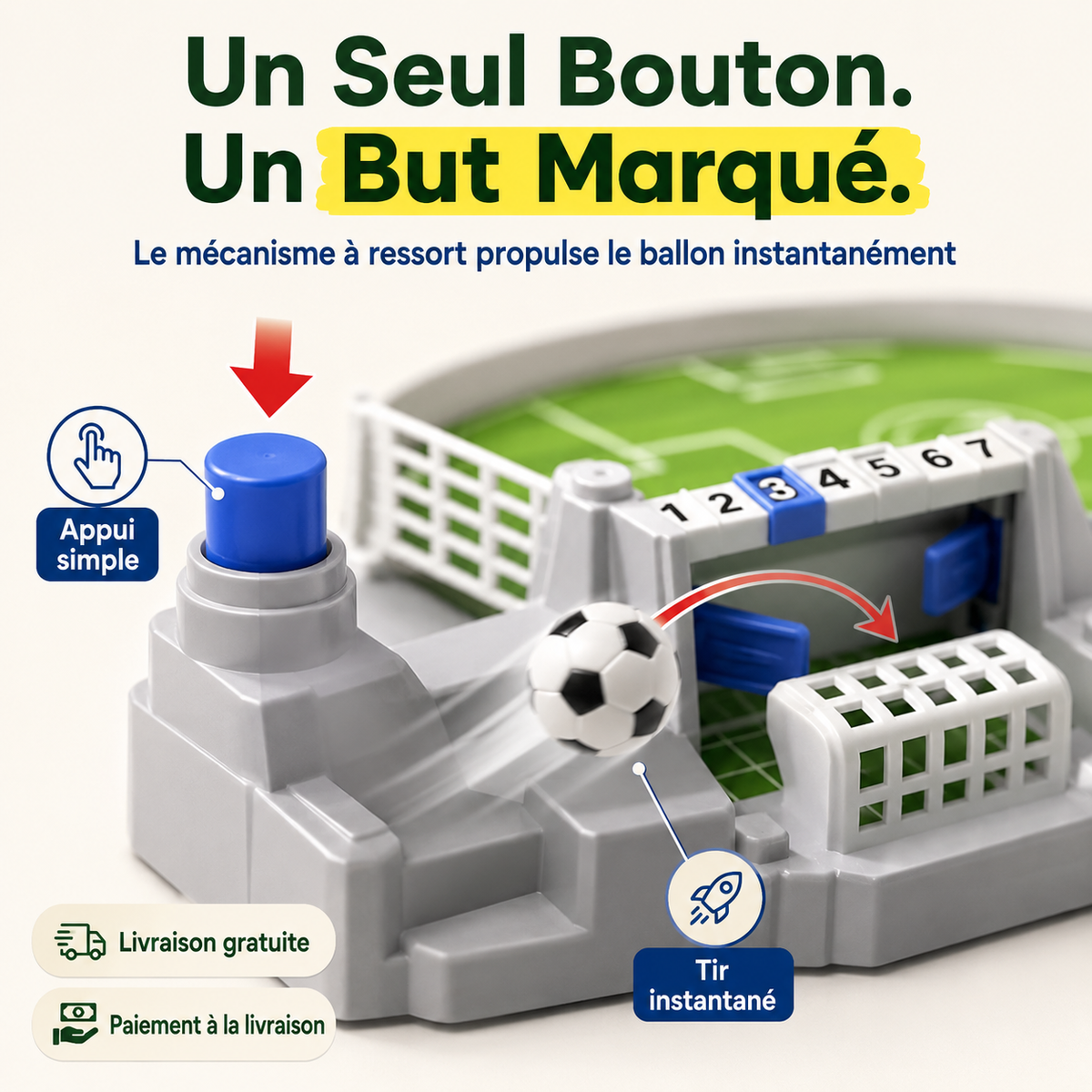 Mini Babyfoot - Des moments incroyables avec votre famille