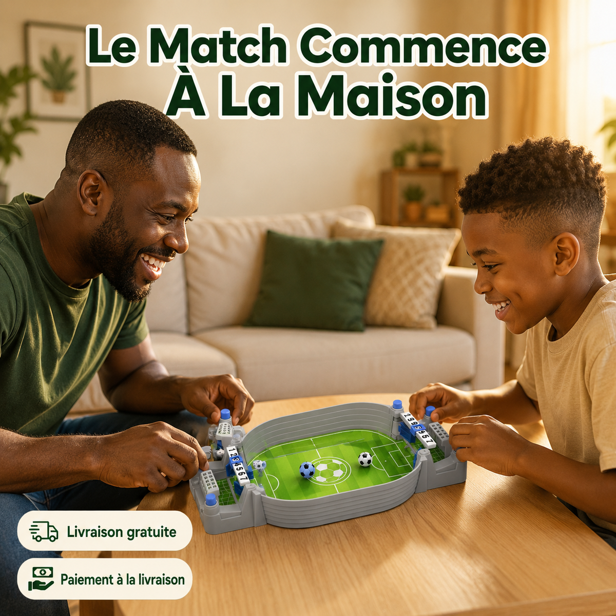 Mini Babyfoot - Des moments incroyables avec votre famille