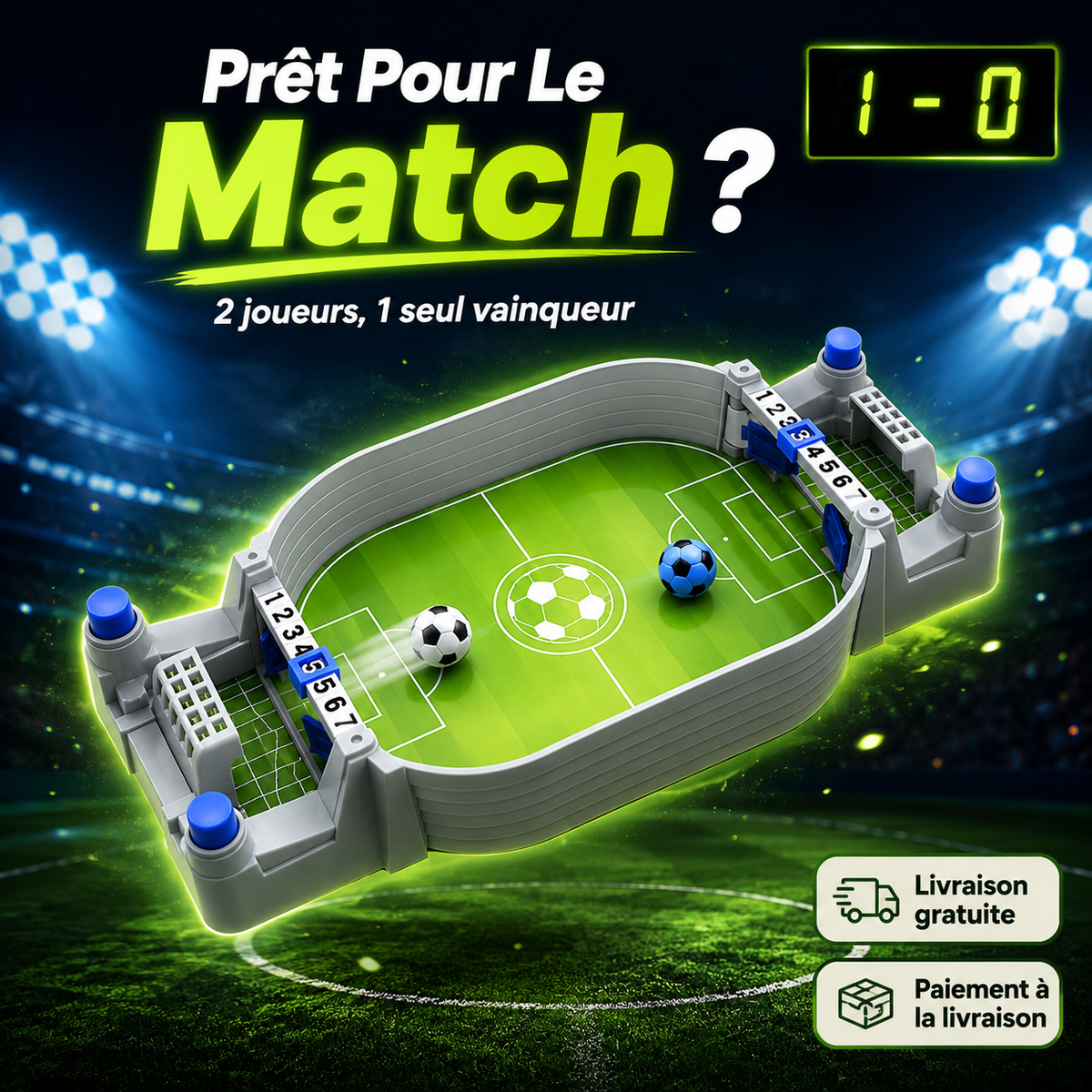 Mini Babyfoot - Des moments incroyables avec votre famille