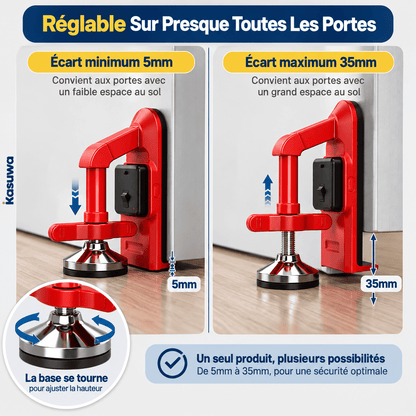 Alarme Butée anti-intrusion - Portes vers l'intérieur