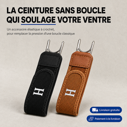 ConfortFix™ — Paire de Ceinture Élastique Sans Boucle