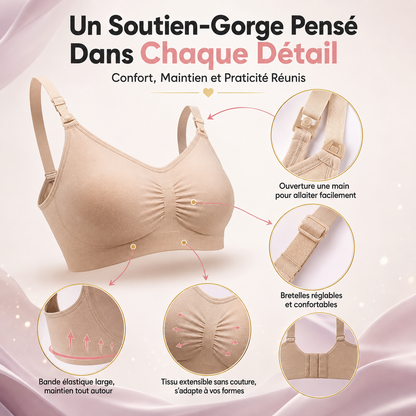 Pack de 3 Soutien-gorge D'allaitement - Sans armature