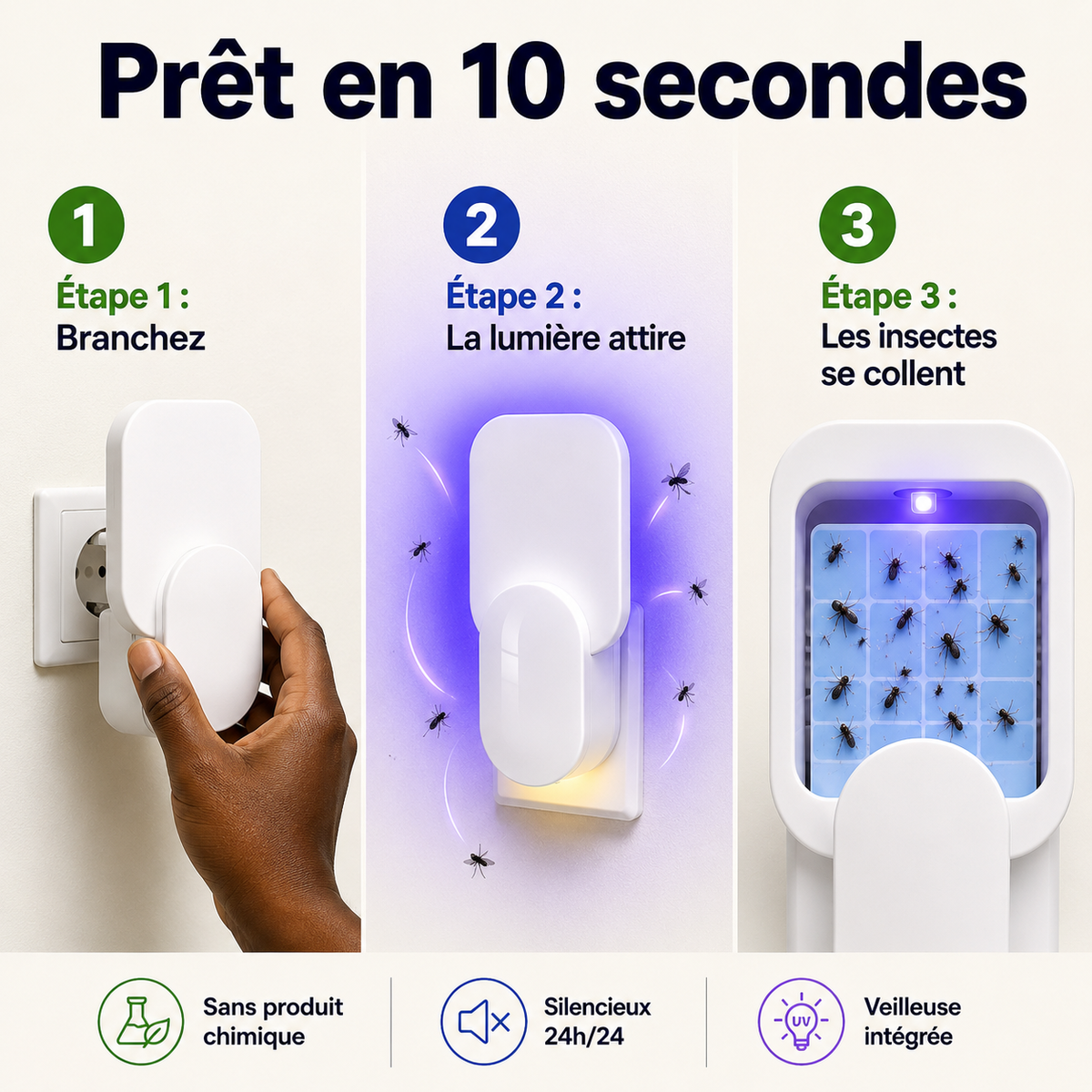 Pièges anti-moustiques & Insectes volants