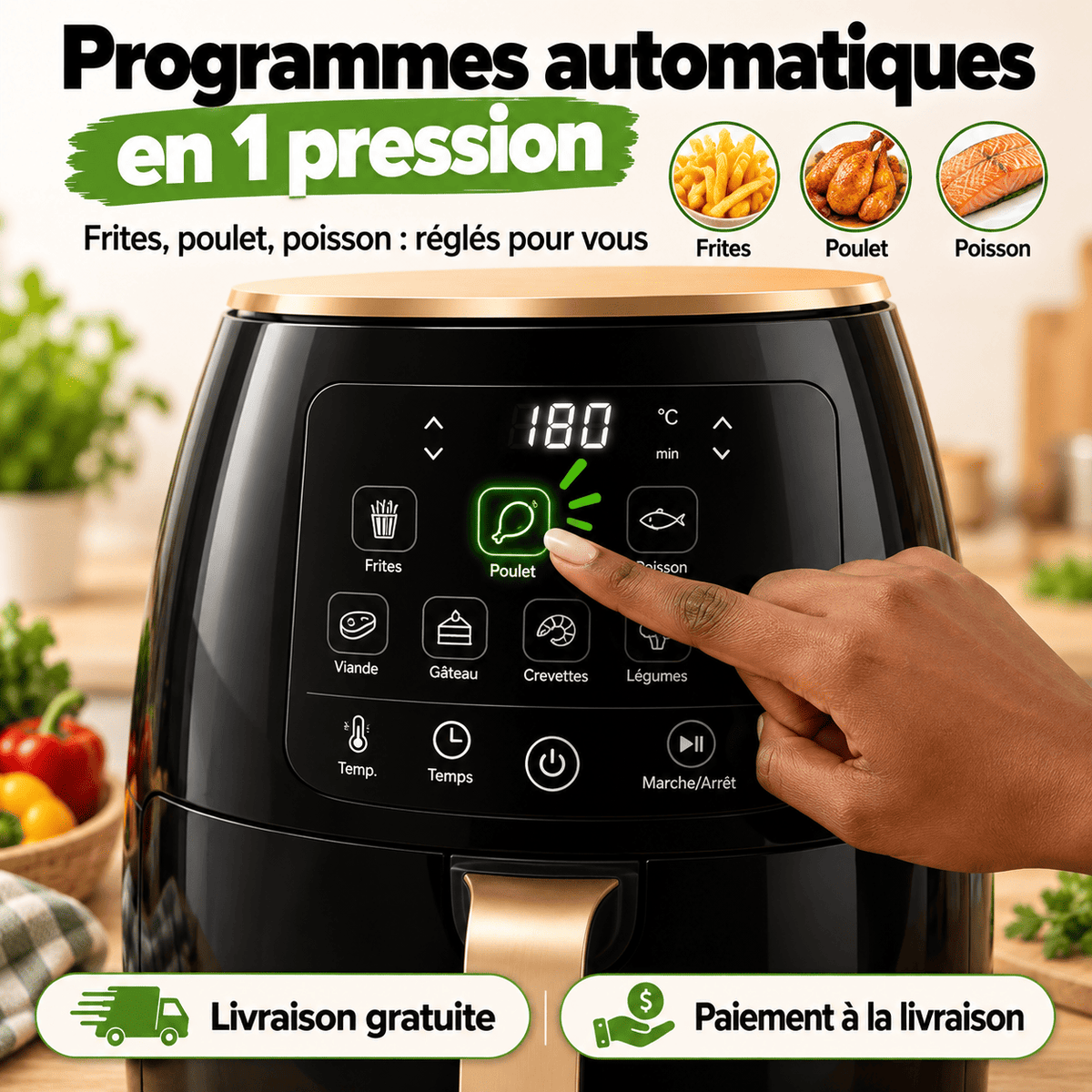 Airfryer - Le seul appareil de cuisine qu'il vous faut