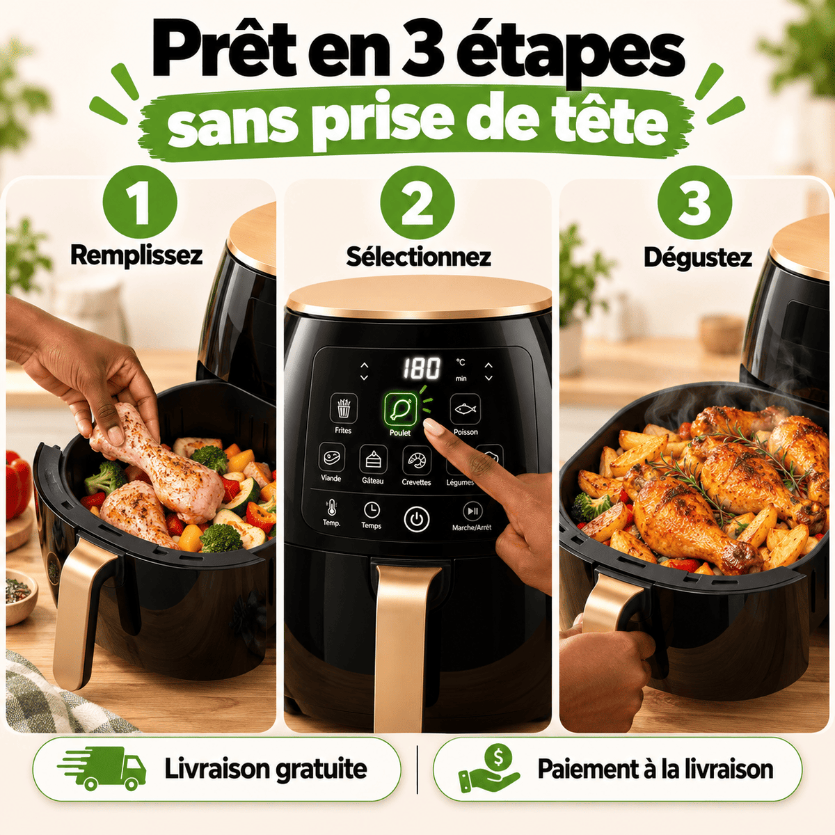 Airfryer - Le seul appareil de cuisine qu'il vous faut
