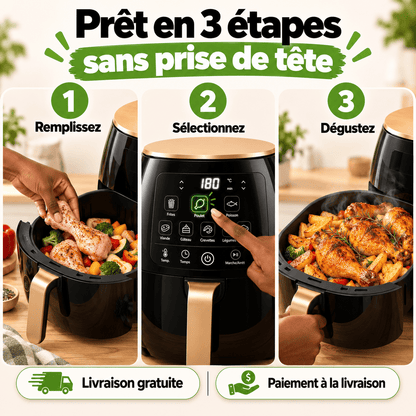Airfryer - Le seul appareil de cuisine qu'il vous faut
