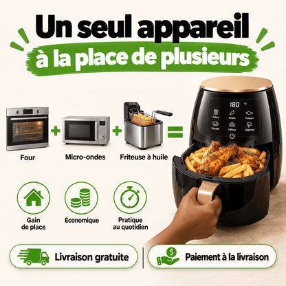Airfryer - Le seul appareil de cuisine qu'il vous faut