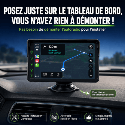 Ecran Carplay 🚗 / Android Auto - Sans installation