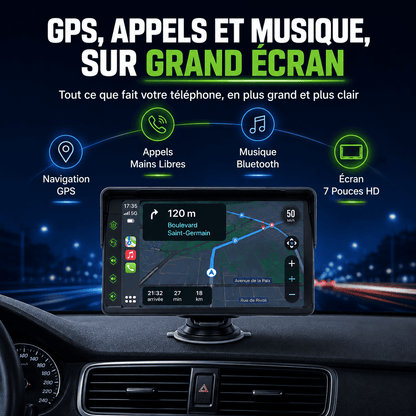 Ecran Carplay 🚗 / Android Auto - Sans installation