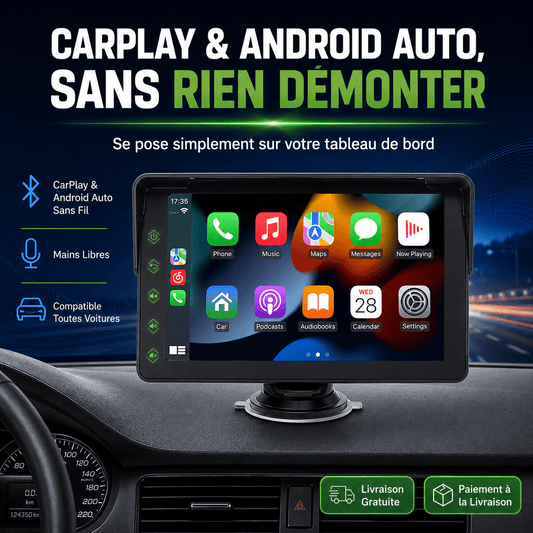 Ecran Carplay 🚗 / Android Auto - Sans installation