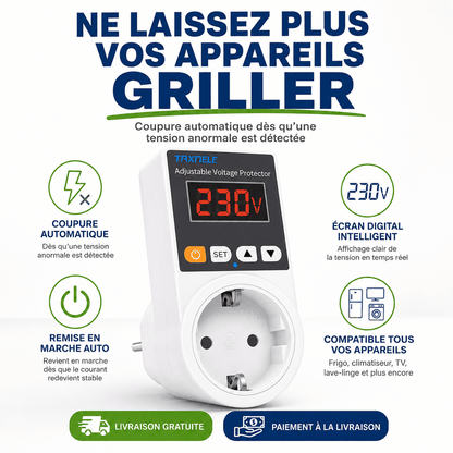 Régulateur de Tension 220V - Protégez vos appareils