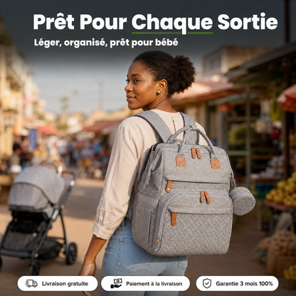 Sac Lit Multifonctions pour bébé - Transportez tout le nécéssaire sans soucis