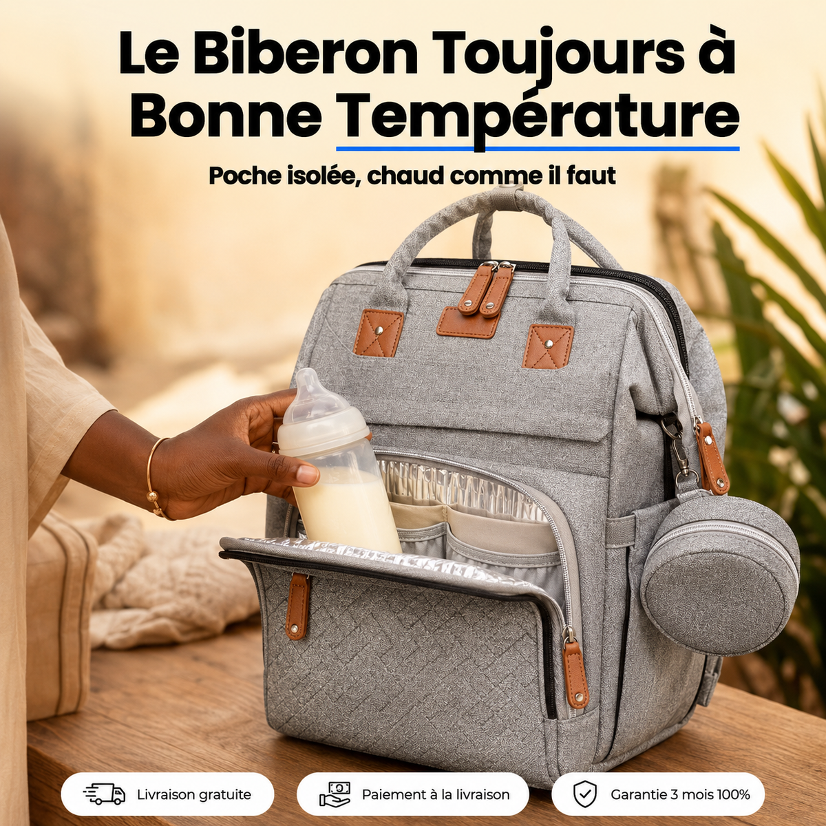 Sac Lit Multifonctions pour bébé - Transportez tout le nécéssaire sans soucis