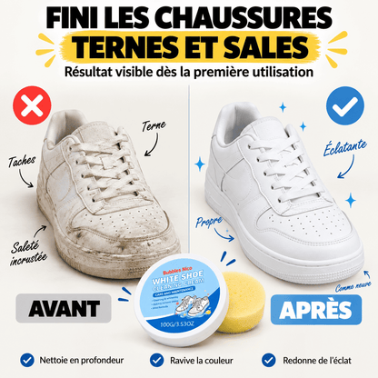 Pâte de Nettoyage - Chaussure blanches