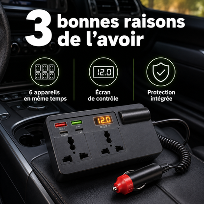 Rallonge convertisseur de voiture