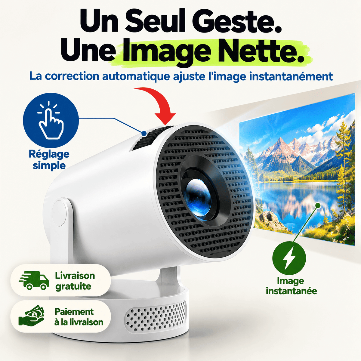 Projecteur HY300PRO+